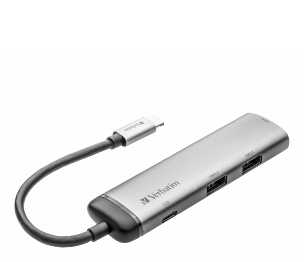 Verbatim USB-C - 2x USB 3.0, USB-C 3.1, HDMI 4K - 1192939 - zdjęcie 2